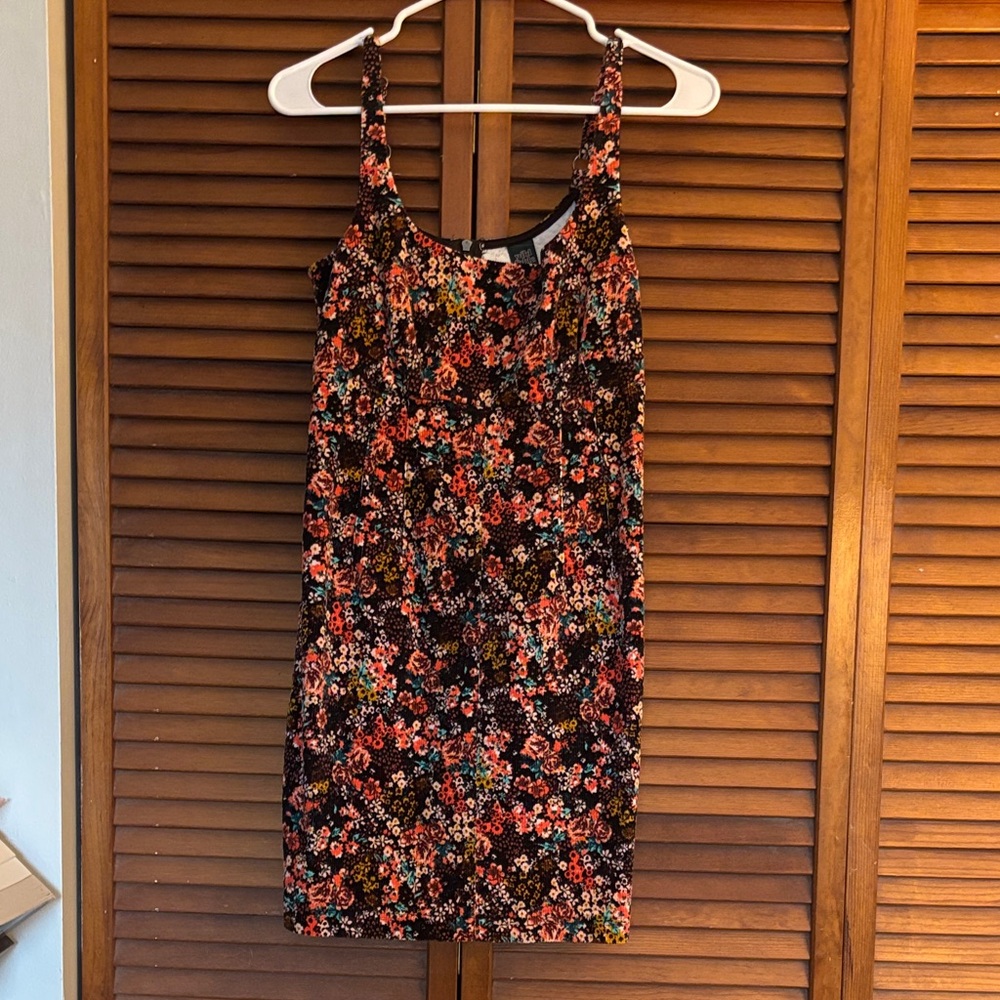 Wild Fable Floral Mini Dress - multicolor